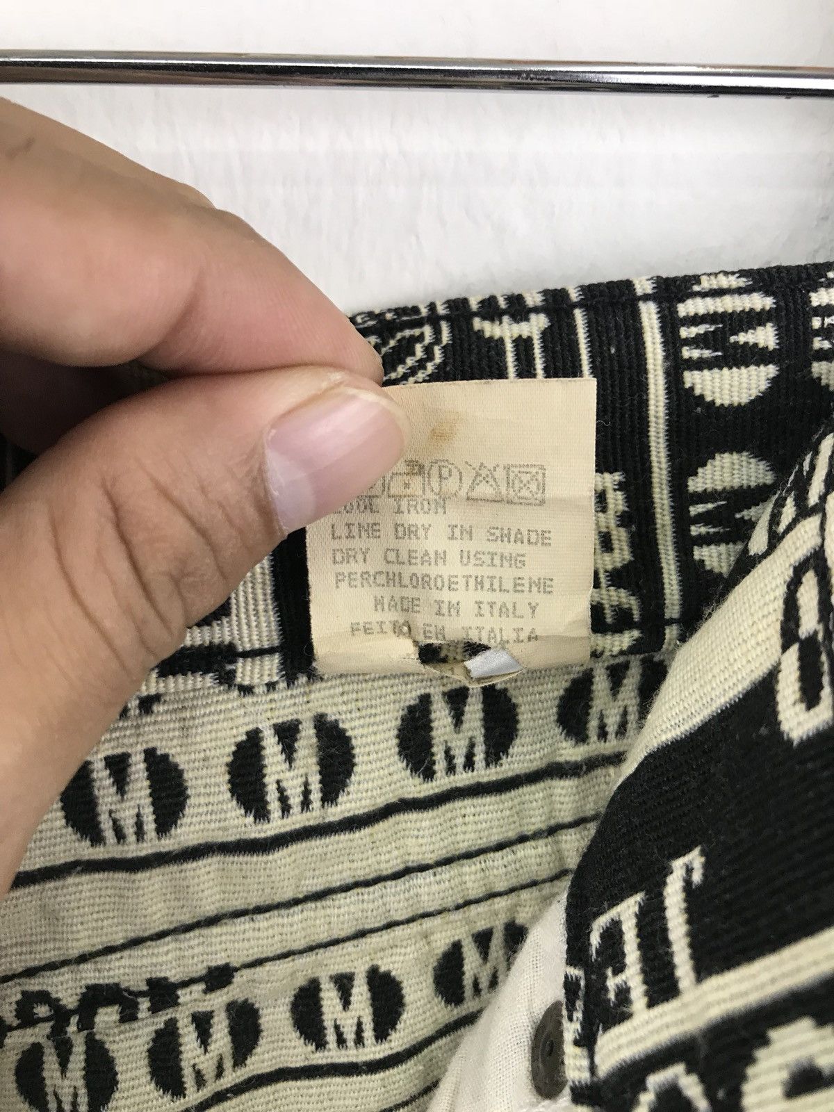Moschino Moschino Jeans All Overprint Size US 30 / EU 46 - 11 Thumbnail