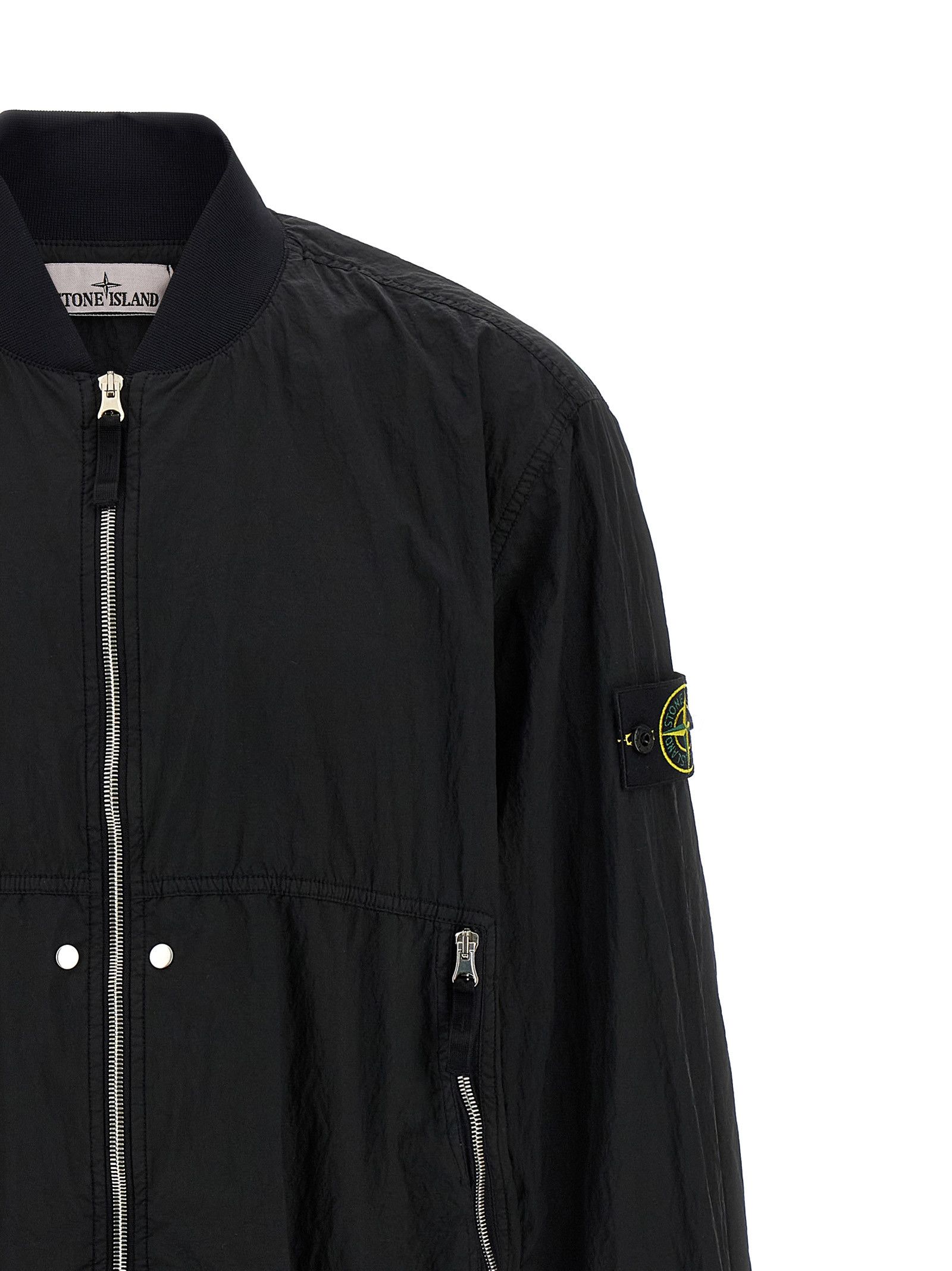 Stone Island Nylon Bomber Jacket Size US XXL / EU 58 / 5 - 3 Thumbnail