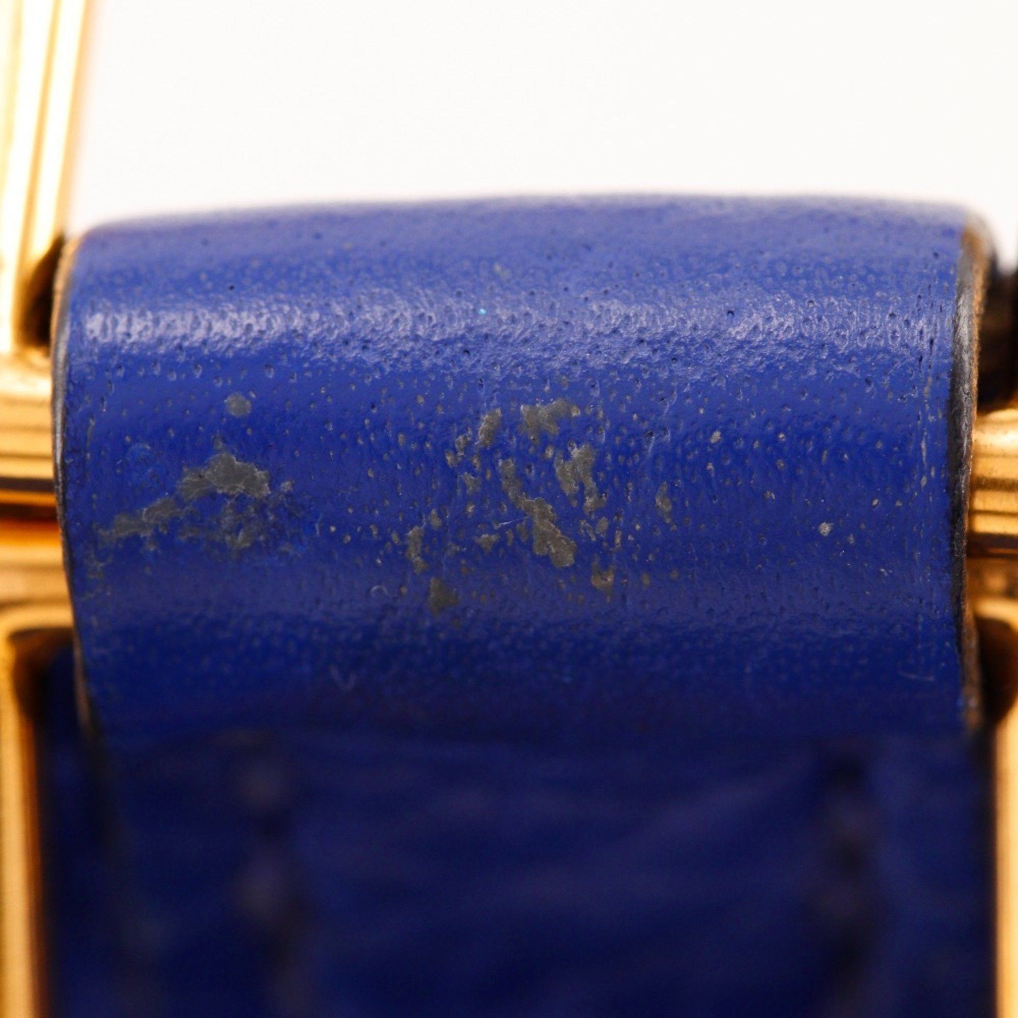 Hermes HERMES Picotin Lock 22 MM Handbag Taurillon Clemence Blue Electric 2017 Blue/A Belt Clasp Lock22 Women's Size ONE SIZE - 13 Thumbnail