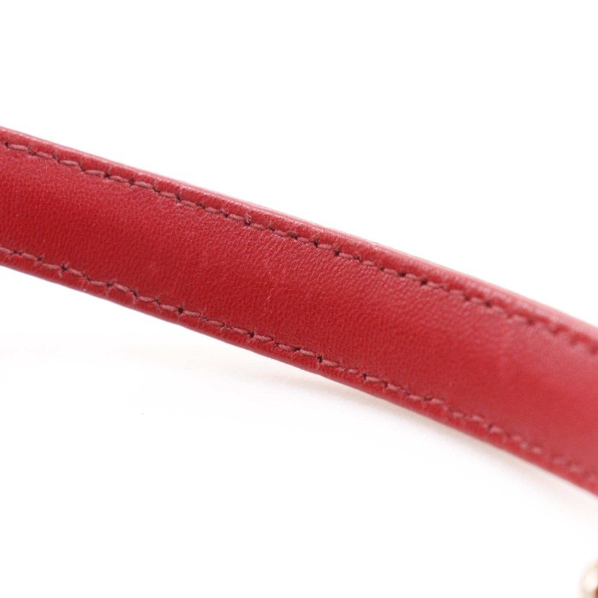 Dior Christian Dior Chain Shoulder Bag Cannage Clutch S0252OTRI M79D Lambskin Red/Pink 2way Flap ChainShoulder Women's T131825677 Size ONE SIZE - 15 Thumbnail