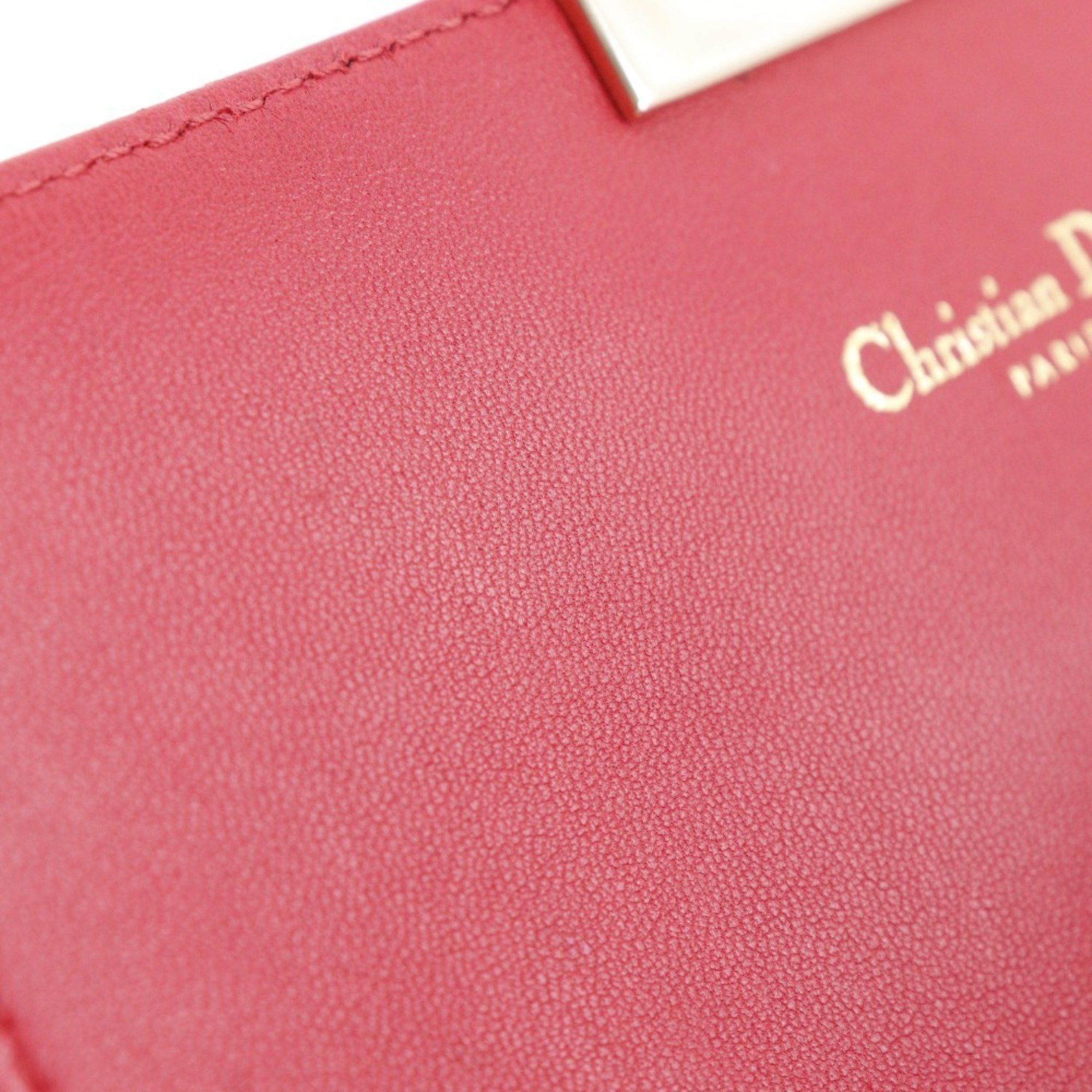 Dior Christian Dior Chain Shoulder Bag Cannage Clutch S0252OTRI M79D Lambskin Red/Pink 2way Flap ChainShoulder Women's T131825677 Size ONE SIZE - 10 Thumbnail
