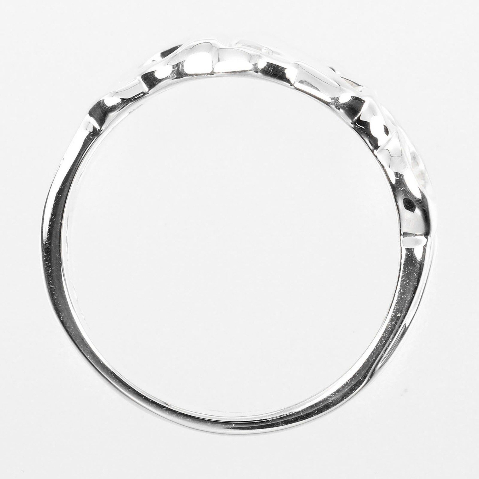 Tiffany Triple Loving Heart Ring Sterling Silver 925 T1684