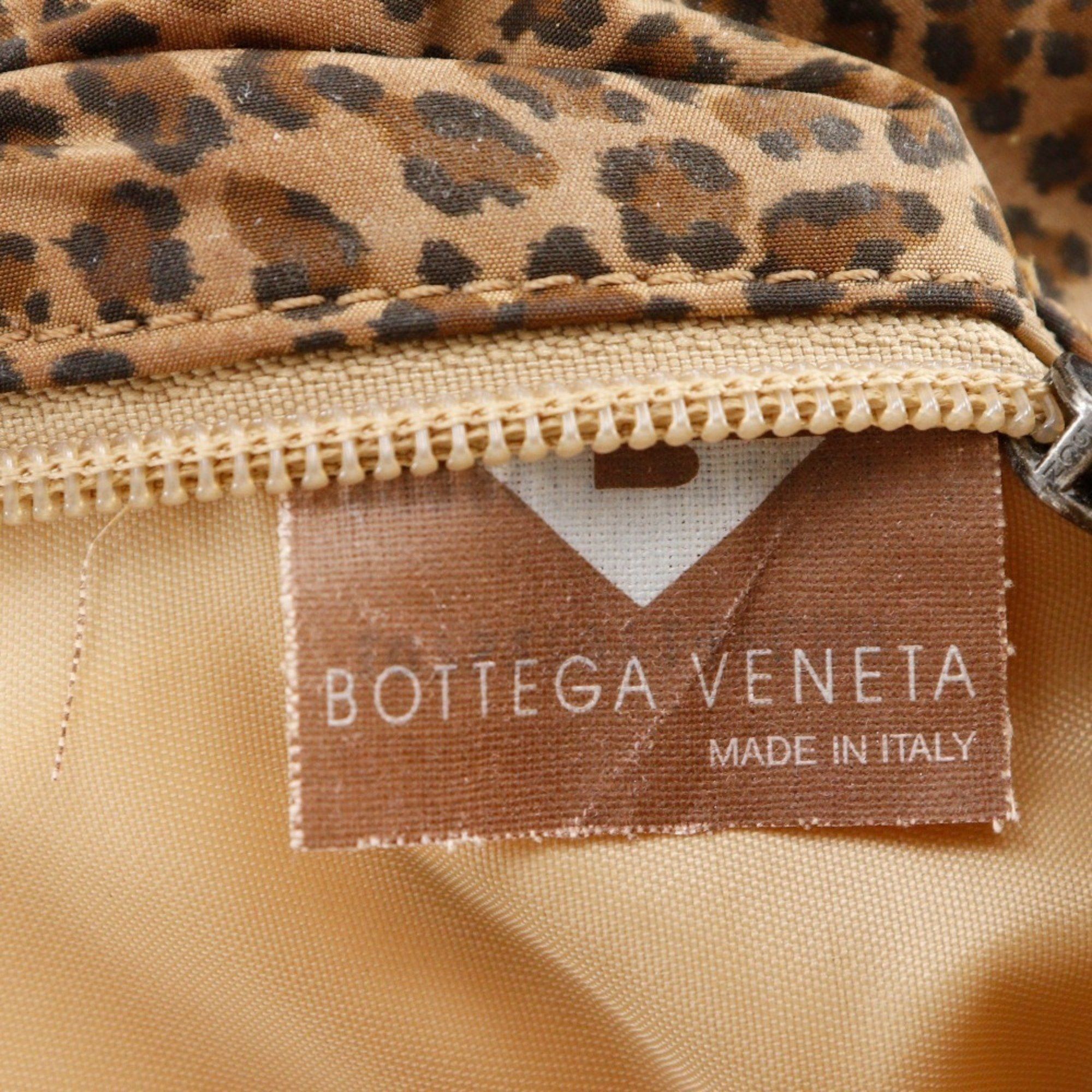 Bottega Veneta BOTTEGA VENETA Reversible handbag Leopard print Polyurethane x vinyl Brown/Pink Women's Size ONE SIZE - 20 Thumbnail