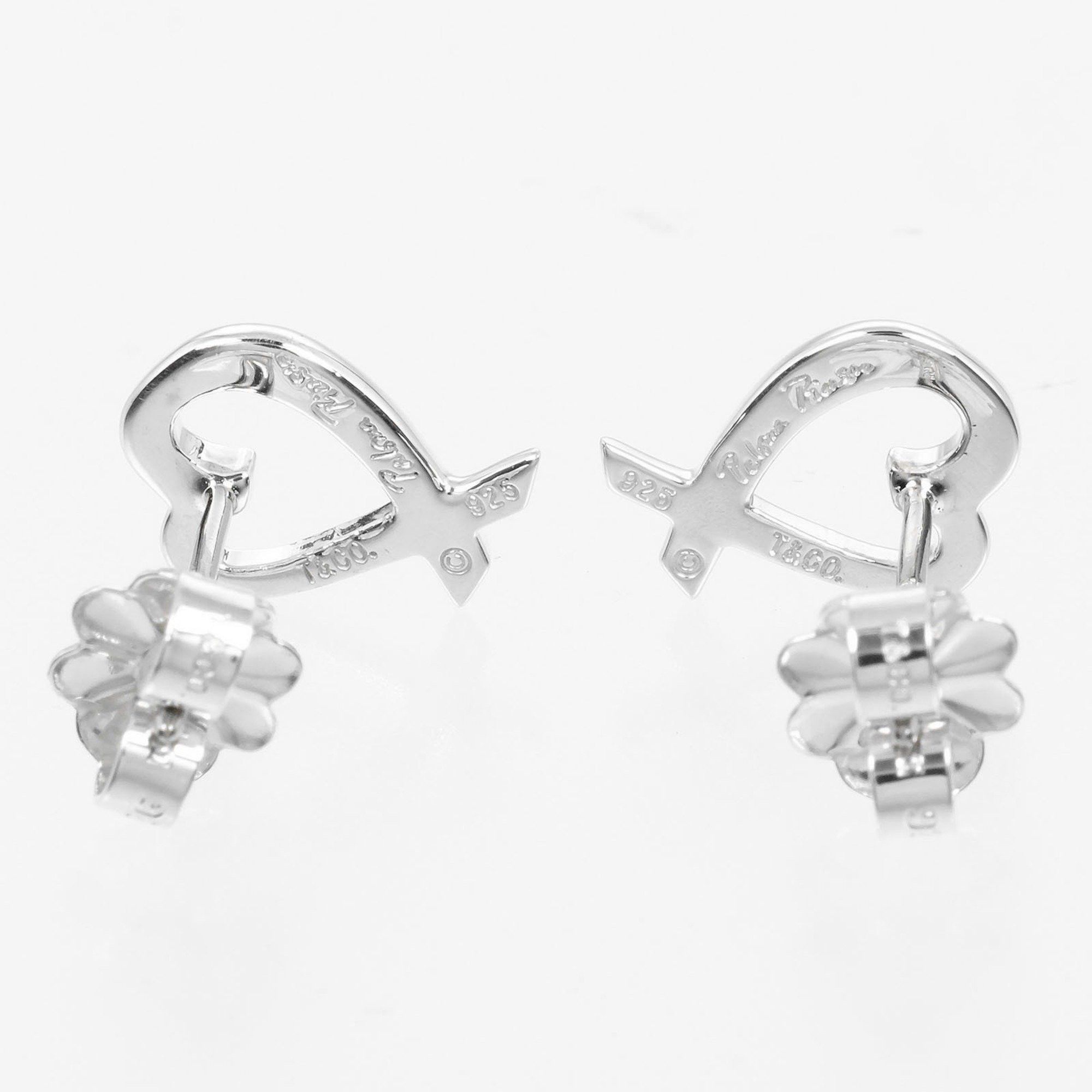 Tiffany & Co. Tiffany & Co. Loving Heart Earrings, 925 Silver, approx. 1.25g Size ONE SIZE - 3 Thumbnail