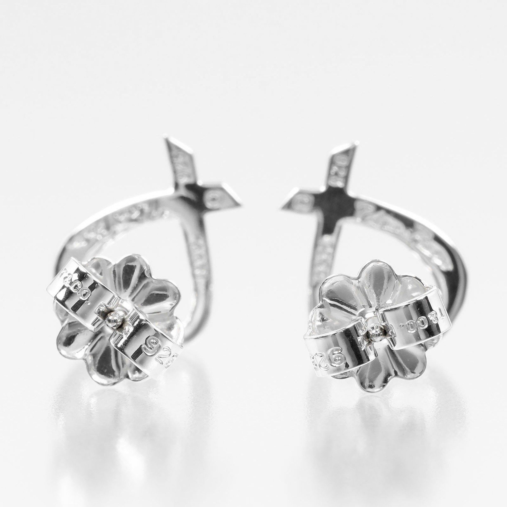 Tiffany & Co. Tiffany & Co. Loving Heart Earrings, 925 Silver, approx. 1.25g Size ONE SIZE - 4 Thumbnail