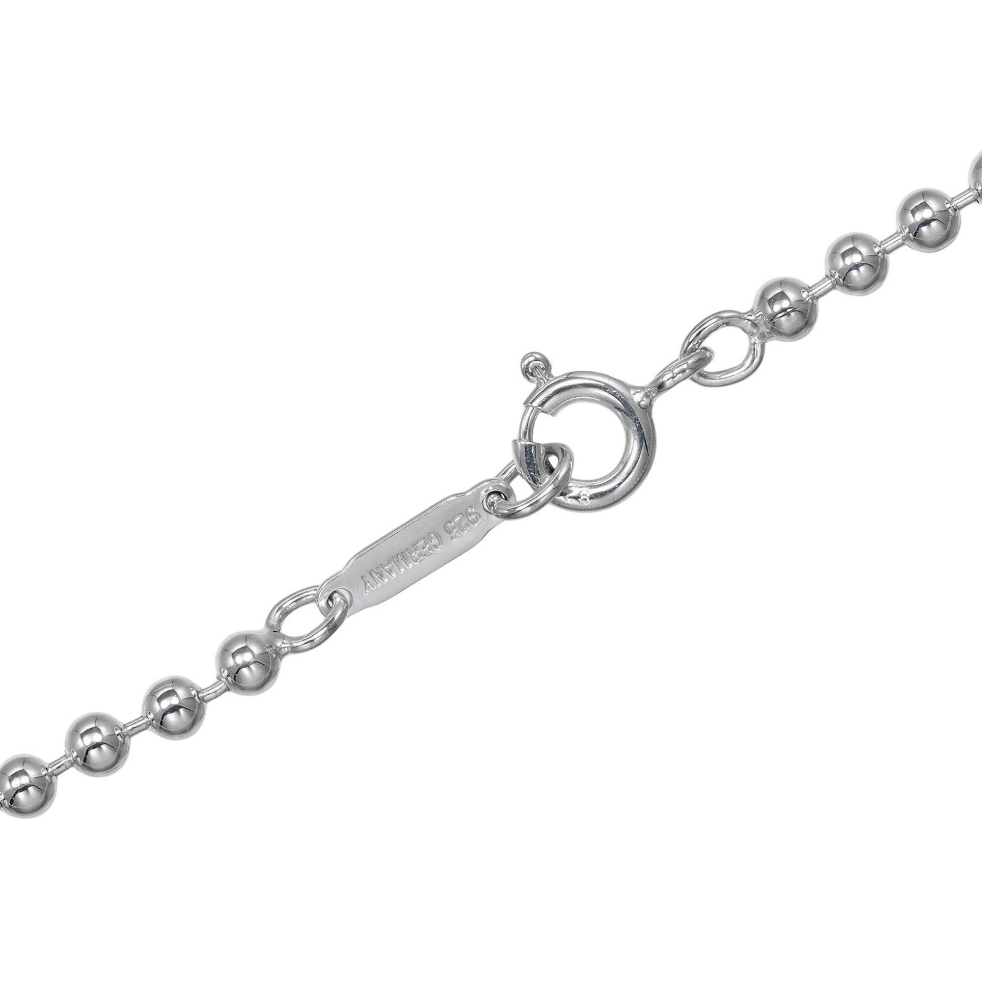 Tiffany & Co. Tiffany & Co. Square Stud Necklace, 925 Silver, Approx. 16.7g Size ONE SIZE - 6 Thumbnail