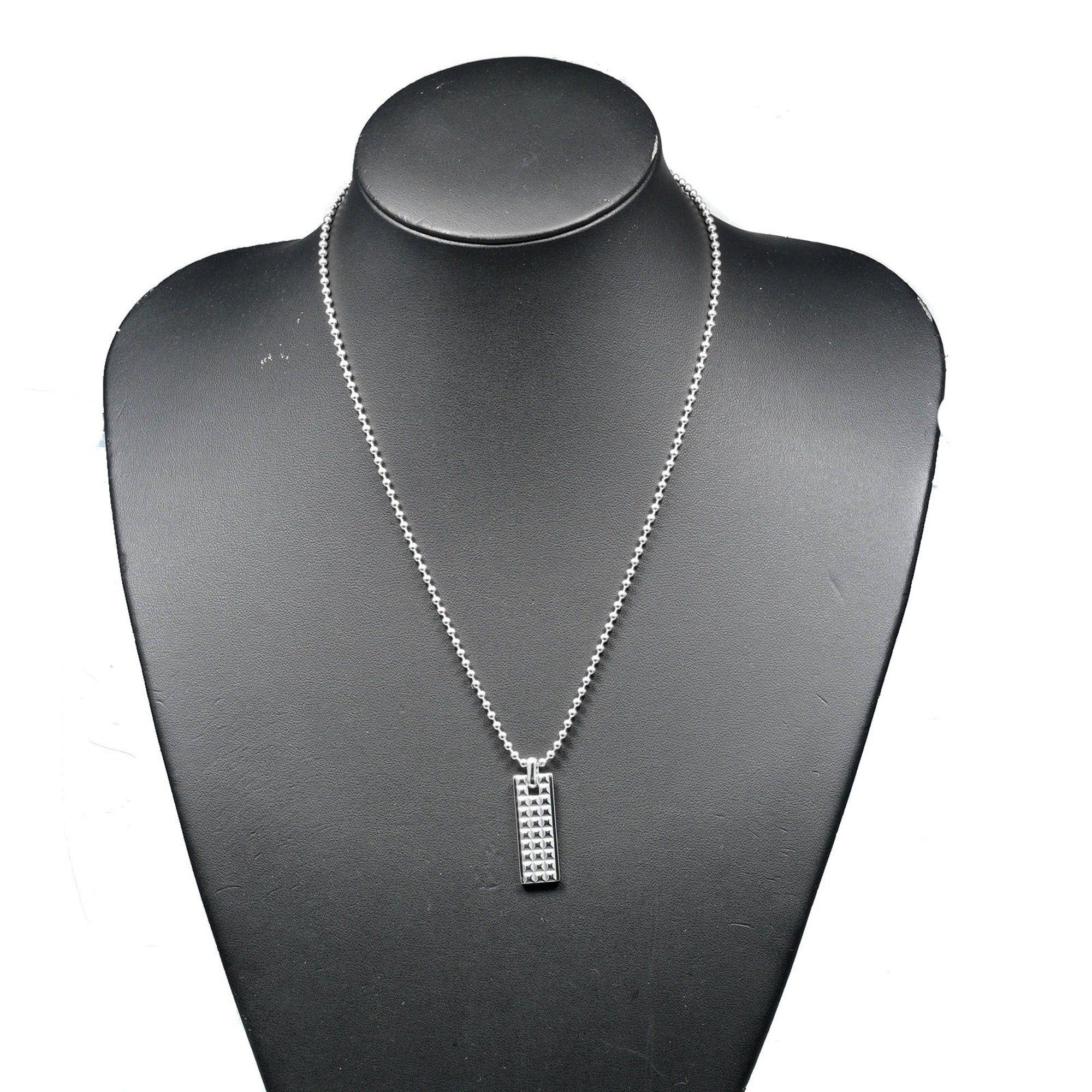 Tiffany & Co. Tiffany & Co. Square Stud Necklace, 925 Silver, Approx. 16.7g Size ONE SIZE - 2 Thumbnail