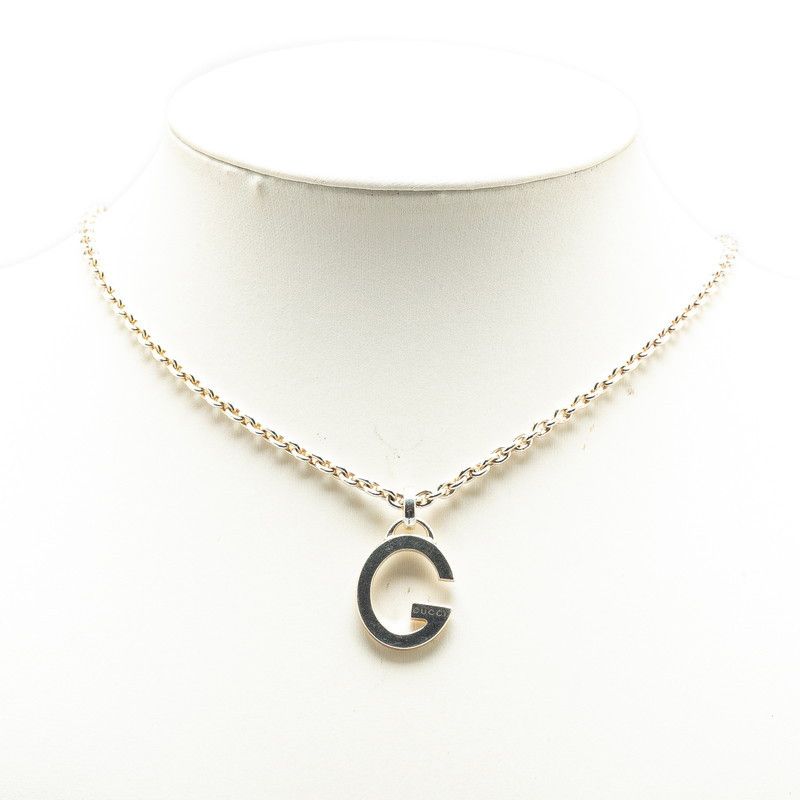 Gucci Gucci Gucci G Logo SV925 Pendant Necklace Metal Necklace DUTY FREE for USA Size ONE SIZE - 5 Thumbnail