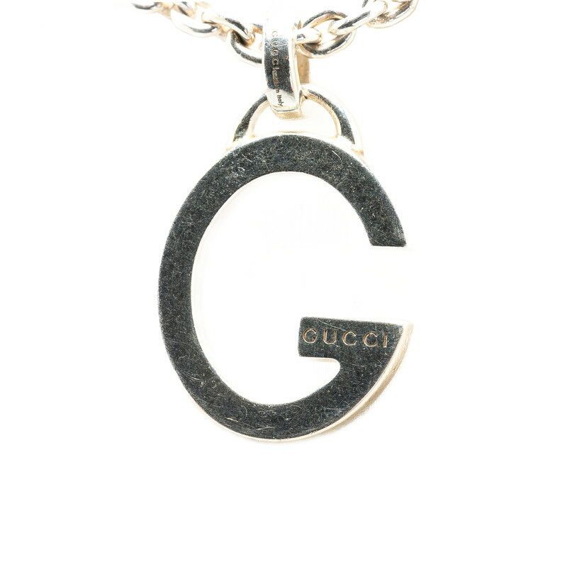 Gucci Gucci Gucci G Logo SV925 Pendant Necklace Metal Necklace DUTY FREE for USA Size ONE SIZE - 2 Thumbnail