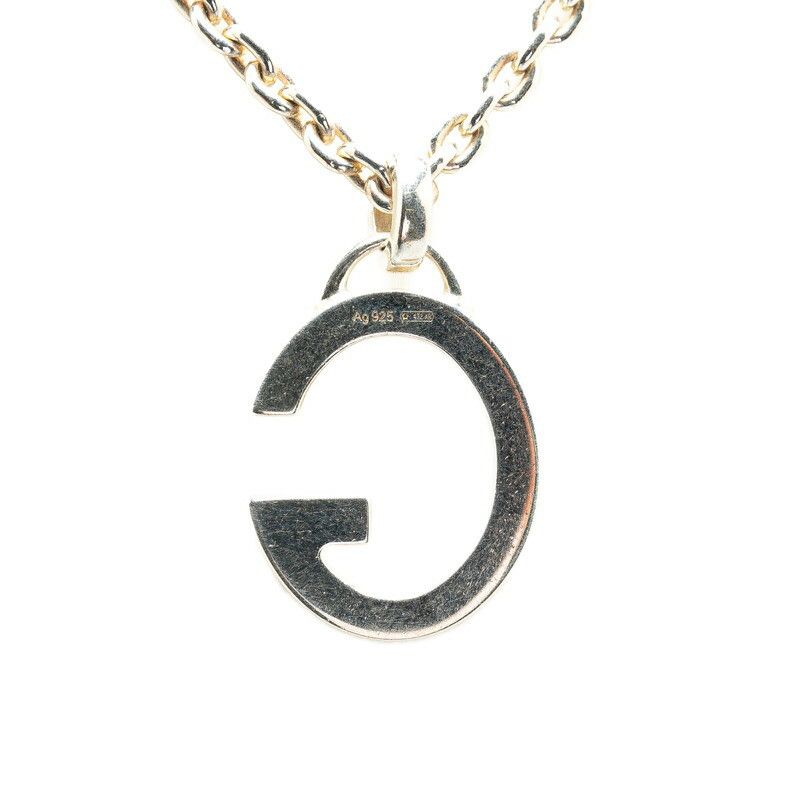 Gucci Gucci Gucci G Logo SV925 Pendant Necklace Metal Necklace DUTY FREE for USA Size ONE SIZE - 3 Thumbnail
