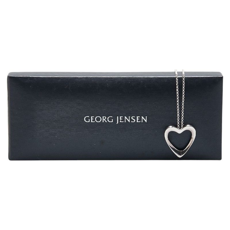 Other Other Georg Jensen Open Heart Necklace SV925 Metal Necklace DUTY FREE for USA Size ONE SIZE - 8 Thumbnail
