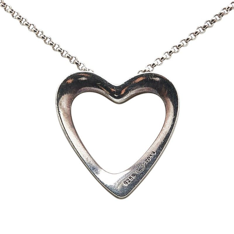 Other Other Georg Jensen Open Heart Necklace SV925 Metal Necklace DUTY FREE for USA Size ONE SIZE - 3 Thumbnail