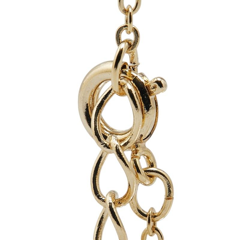 Dior Dior Dior CD Logo Rhinestone Necklace Metal Necklace Size ONE SIZE - 6 Thumbnail