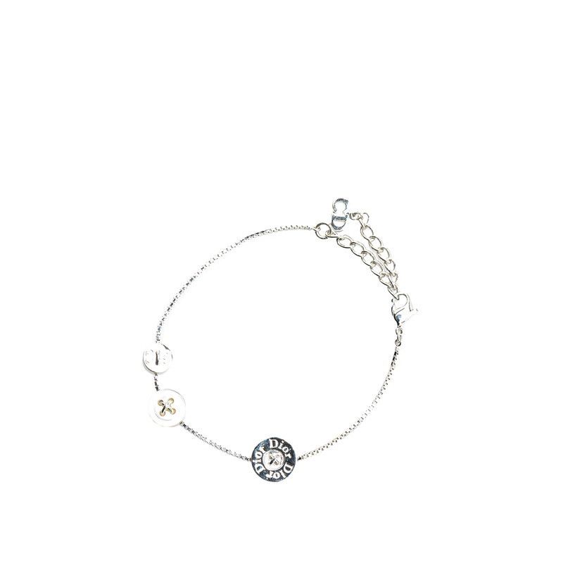 Dior Dior Dior Button Motif Bracelet Metal Bracelet DUTY FREE for USA Size ONE SIZE - 2 Thumbnail