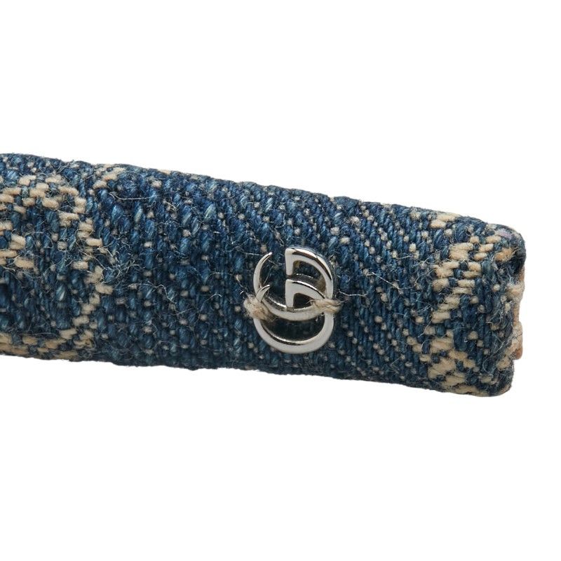 Gucci Gucci Gucci Eco Wash de Denim Hairband Canvas Other 652835 DUTY FREE for USA Size ONE SIZE - 3 Thumbnail