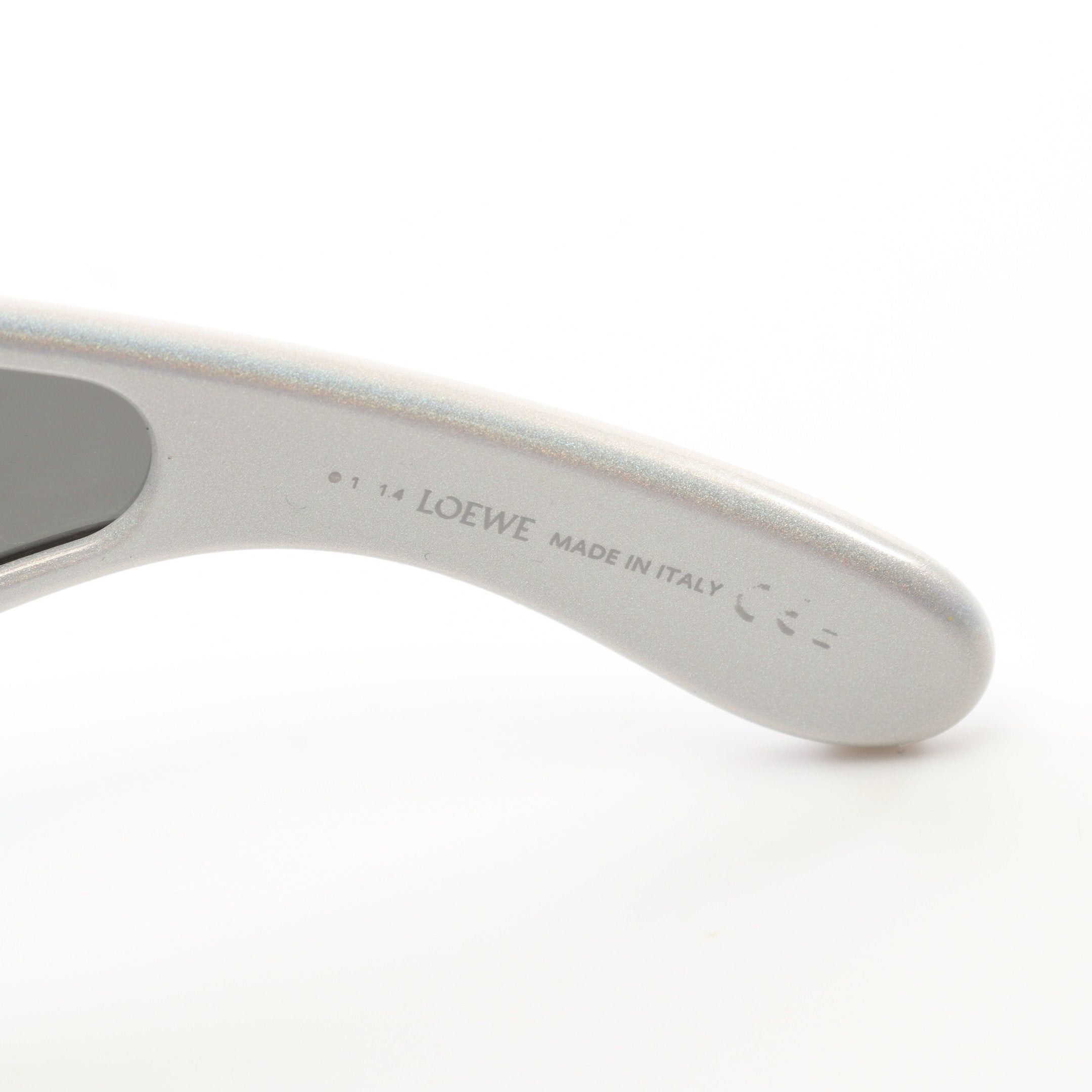 Loewe Loewe Wave Mask Sunglasses Light Gray Size ONE SIZE - 4 Thumbnail