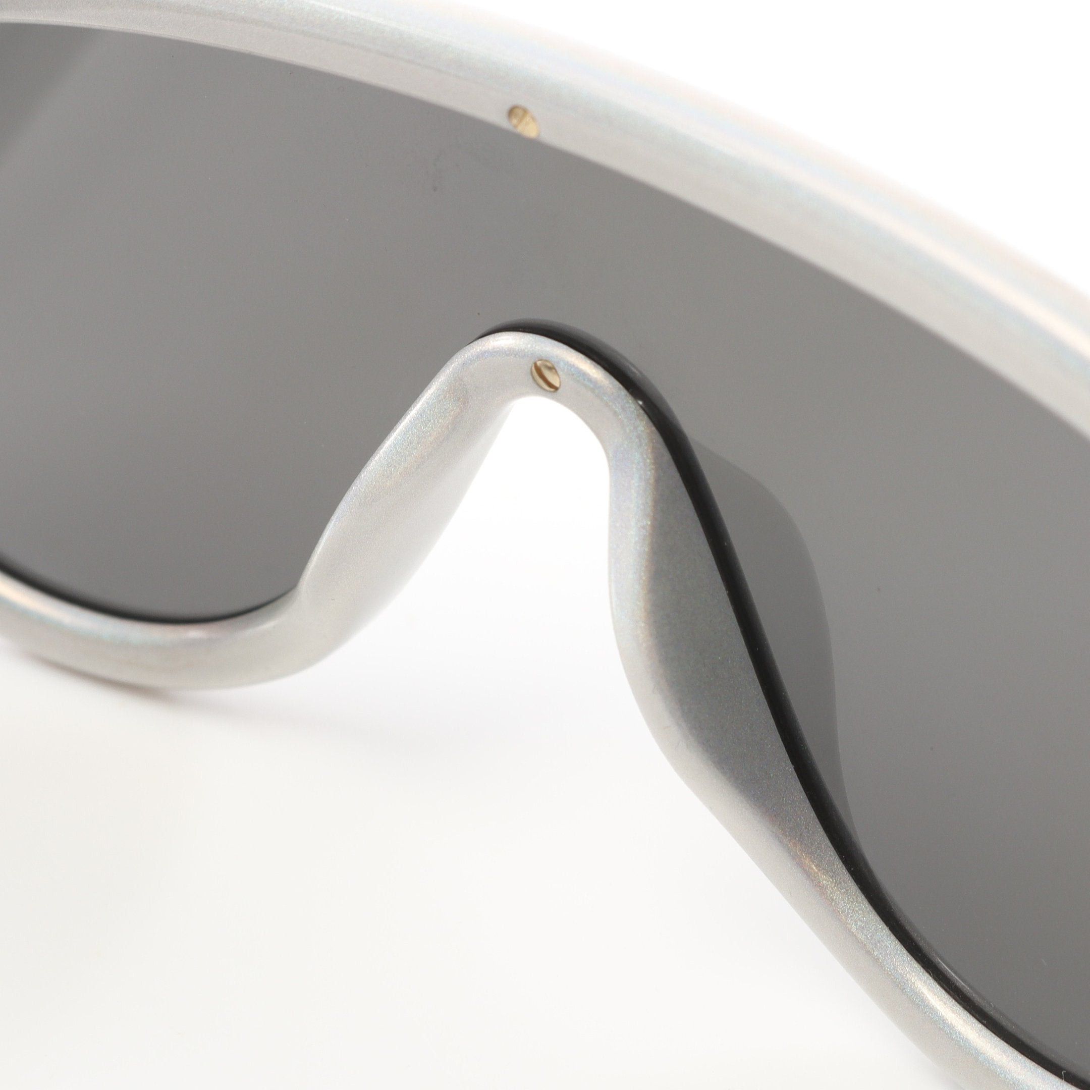 Loewe Loewe Wave Mask Sunglasses Light Gray Size ONE SIZE - 6 Thumbnail