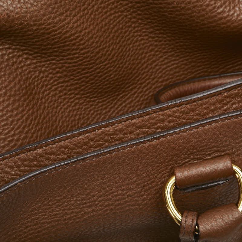 Prada Prada Prada Triangle Logo Plate 2way Bag Leather Shoulder Bag DUTY FREE for USA Size ONE SIZE - 5 Thumbnail
