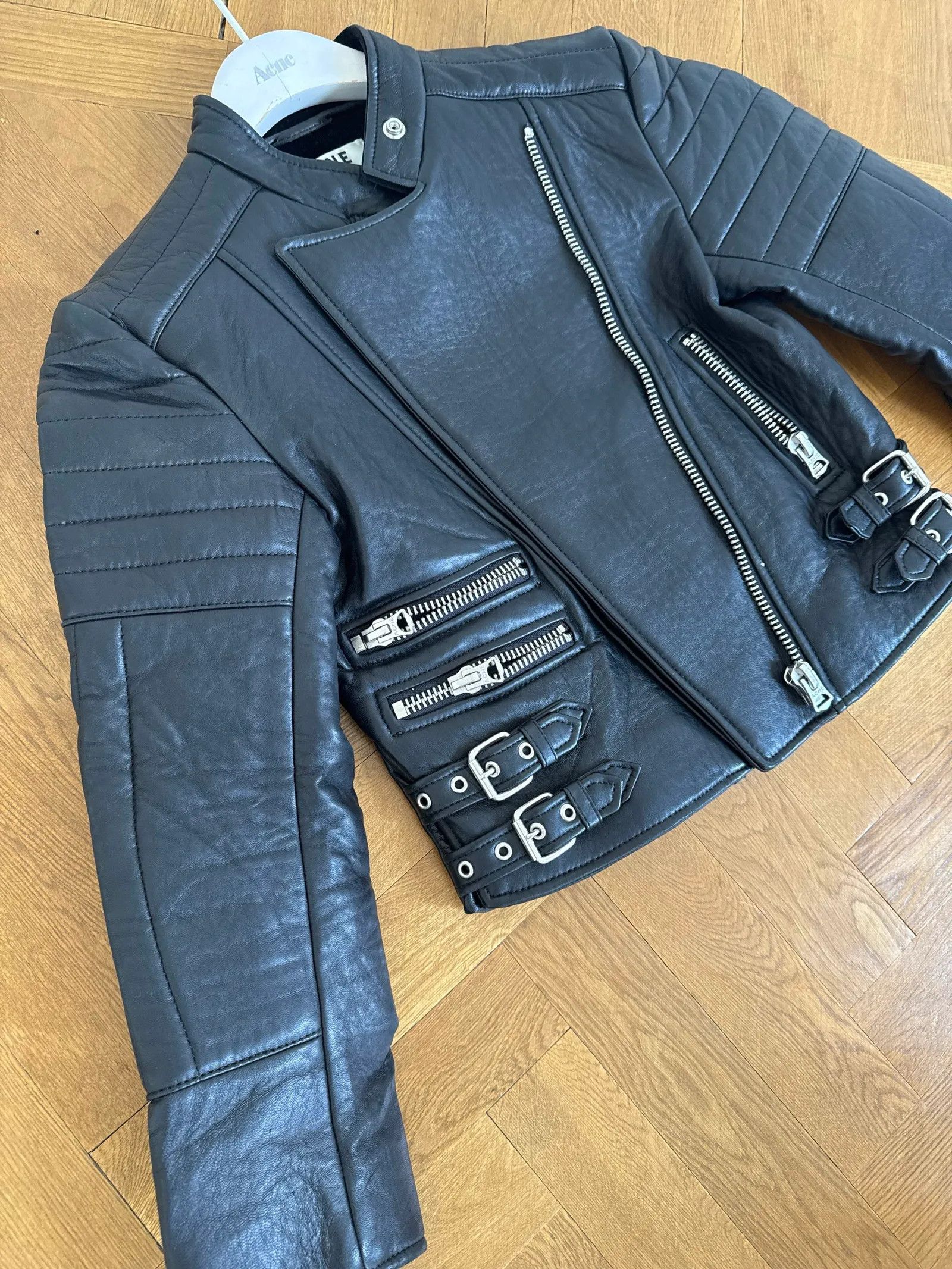 Acne Studios Acne Studios Leather Jacket Size XS / US 0-2 / IT 36-38 - 4 Thumbnail