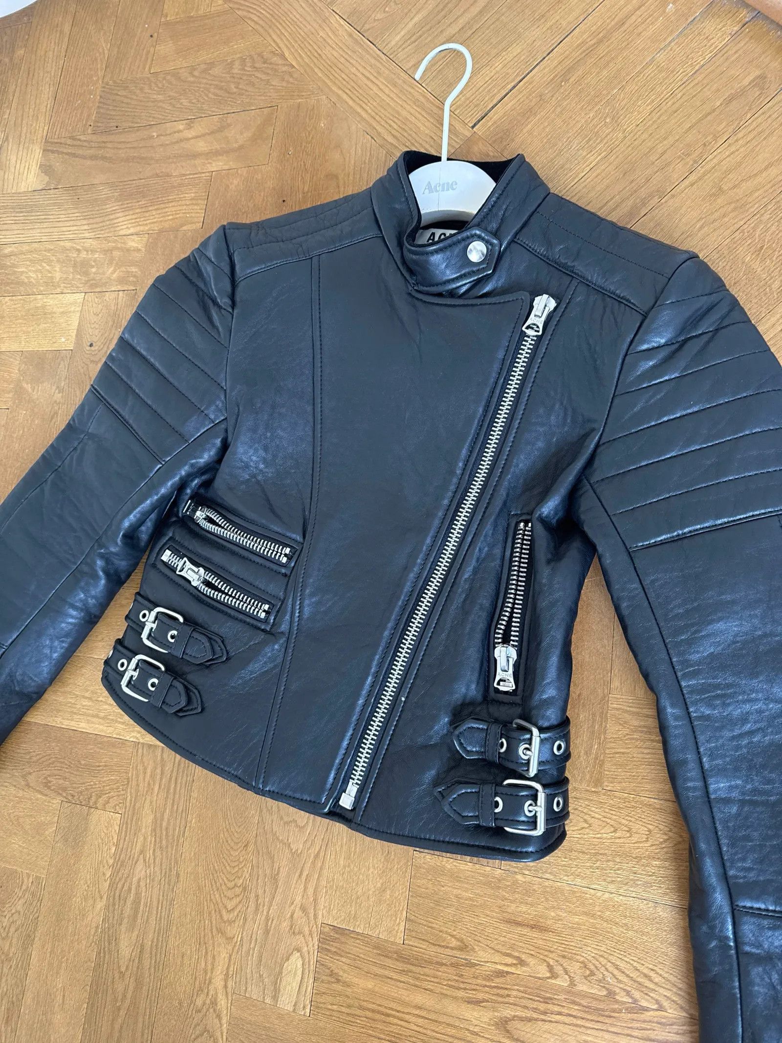 Acne Studios Acne Studios Leather Jacket Size XS / US 0-2 / IT 36-38 - 5 Thumbnail