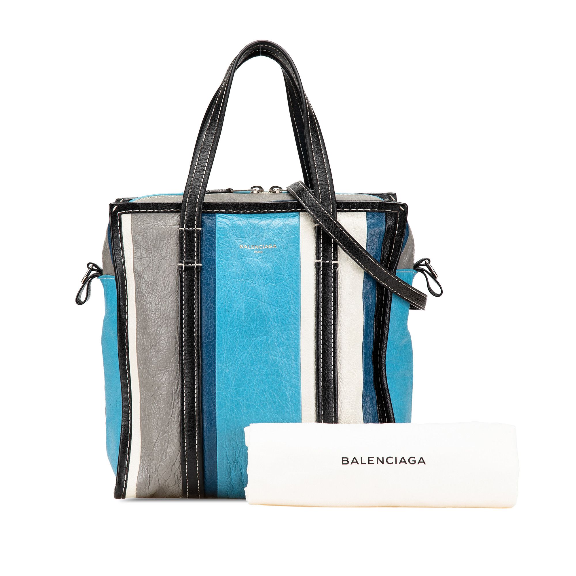 Balenciaga Balenciaga S Lambskin Bazar Shopper Satchel Size ONE SIZE - 14 Thumbnail