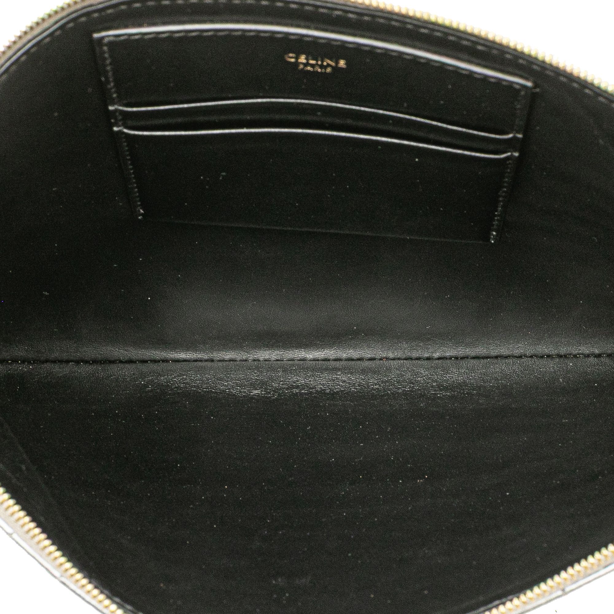 Celine Celine Quilted Metallic Calfskin C Charm Pouch Size ONE SIZE - 4 Thumbnail