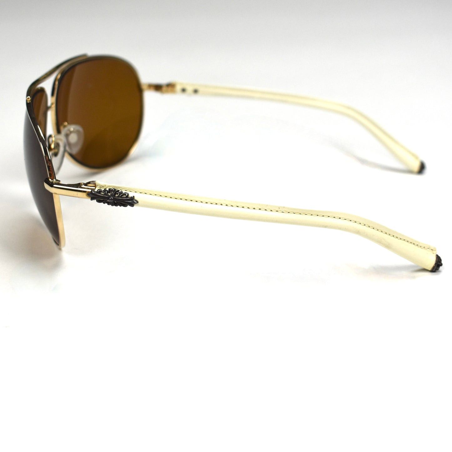 Chrome Hearts 1996 Chrome Hearts Baby Gravy Aviator Sunglasses Size ONE SIZE - 5 Thumbnail
