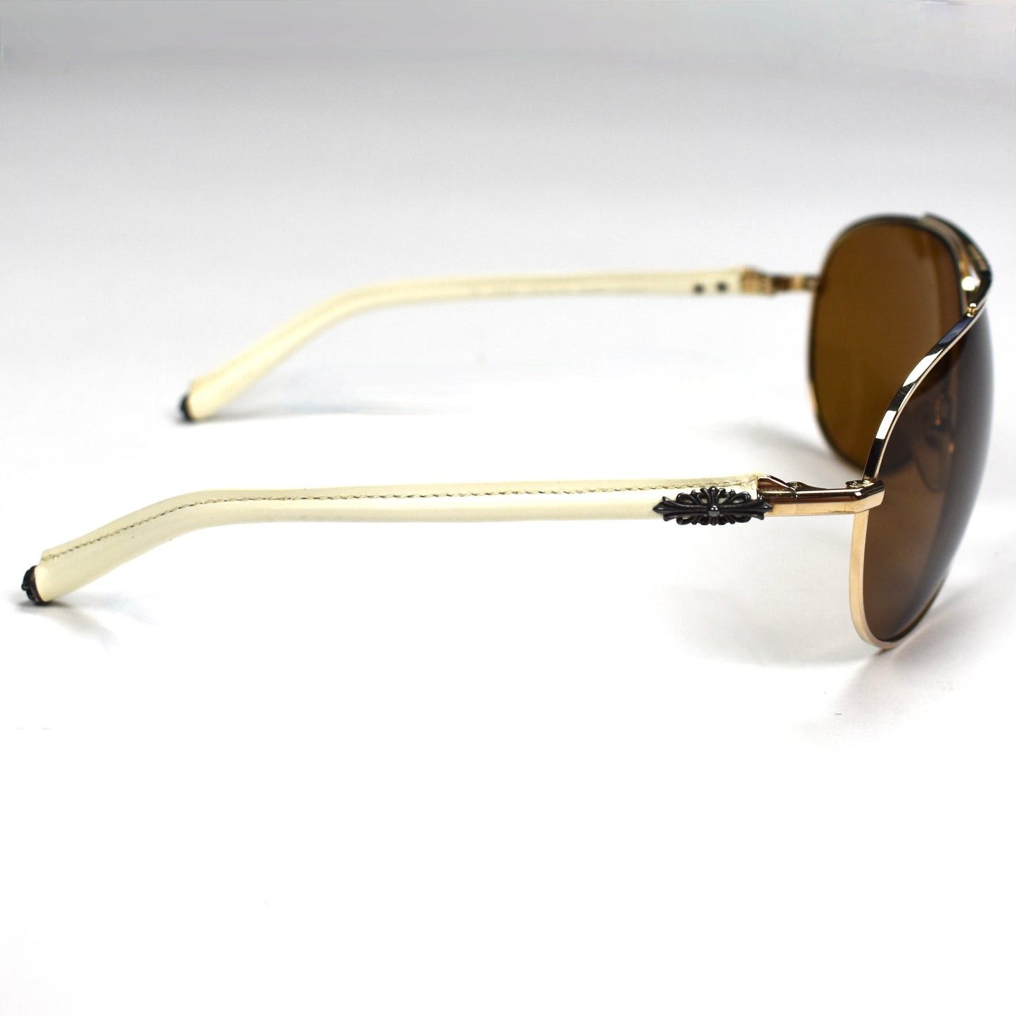 Chrome Hearts 1996 Chrome Hearts Baby Gravy Aviator Sunglasses Size ONE SIZE - 4 Thumbnail