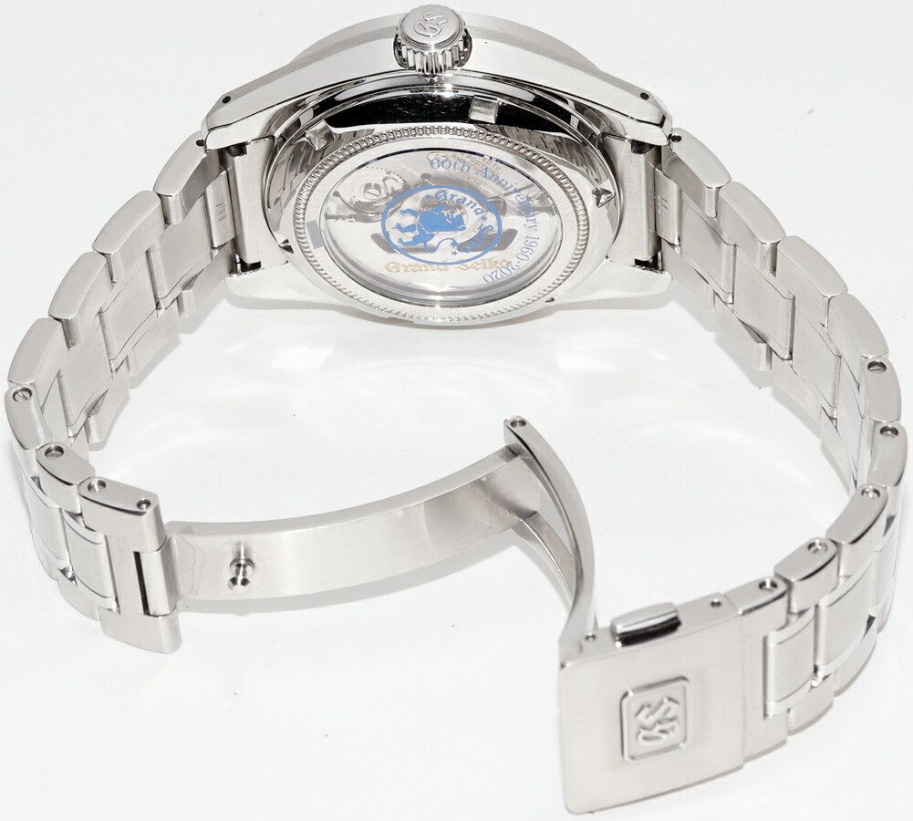 Seiko Seiko Seiko Blue Dial Grand Seiko High Beat 36000 60th Anniversary Watch SBGH281 Metal Automatic SBGH281 9S85-01K0 Size ONE SIZE - 2 Thumbnail