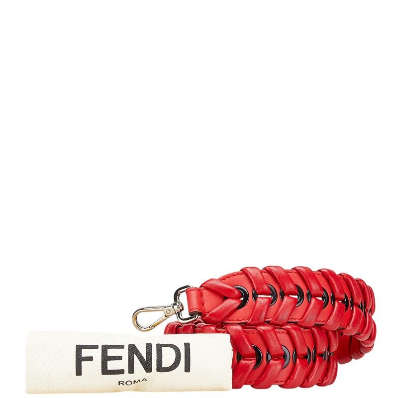 Fendi Fendi Fendi Strap You Leather Shoulder Strap Leather Other 8AV077 Size ONE SIZE - 7 Thumbnail