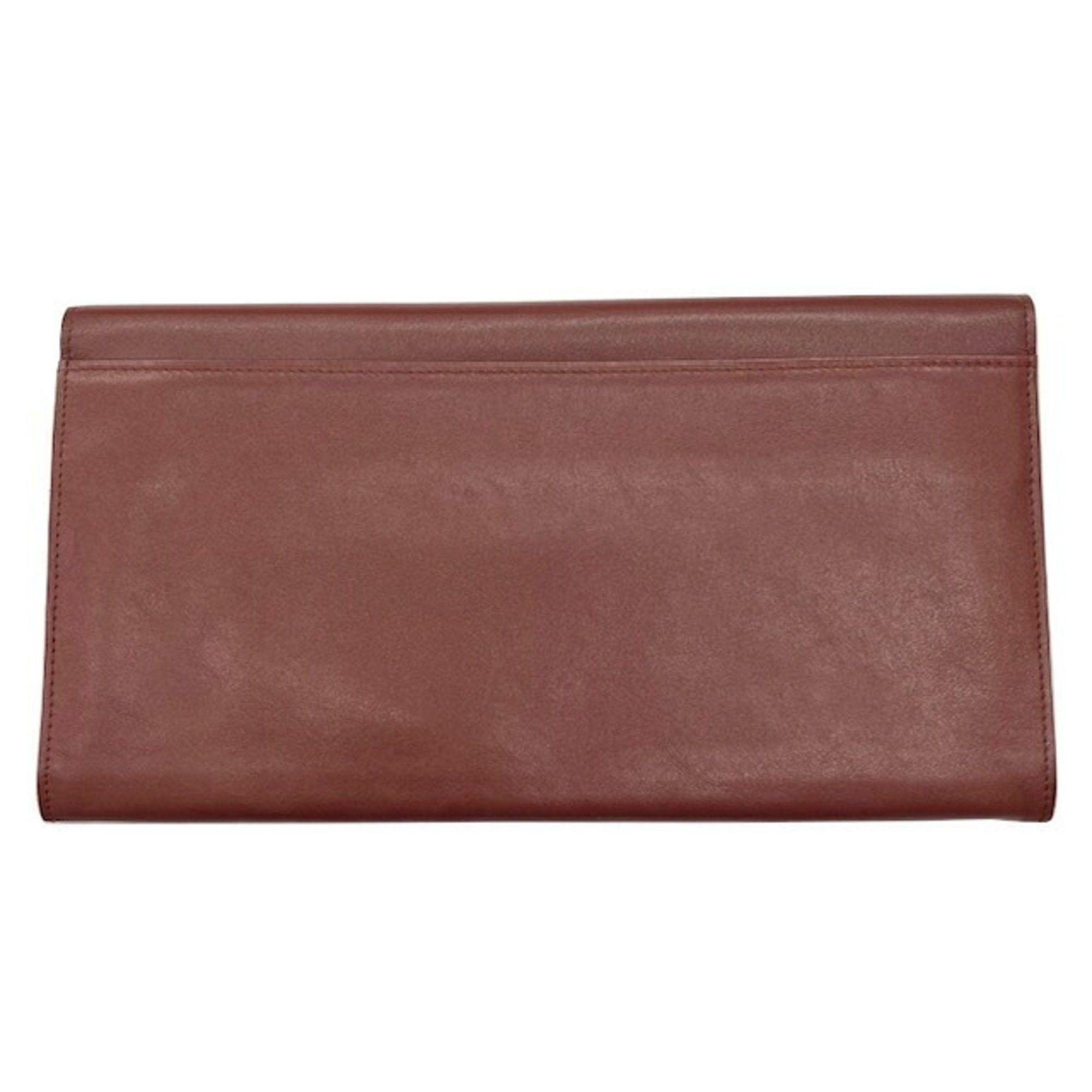 Cartier Cartier Must Line Clutch Bag Bordeaux Second for Women Size ONE SIZE - 2 Thumbnail