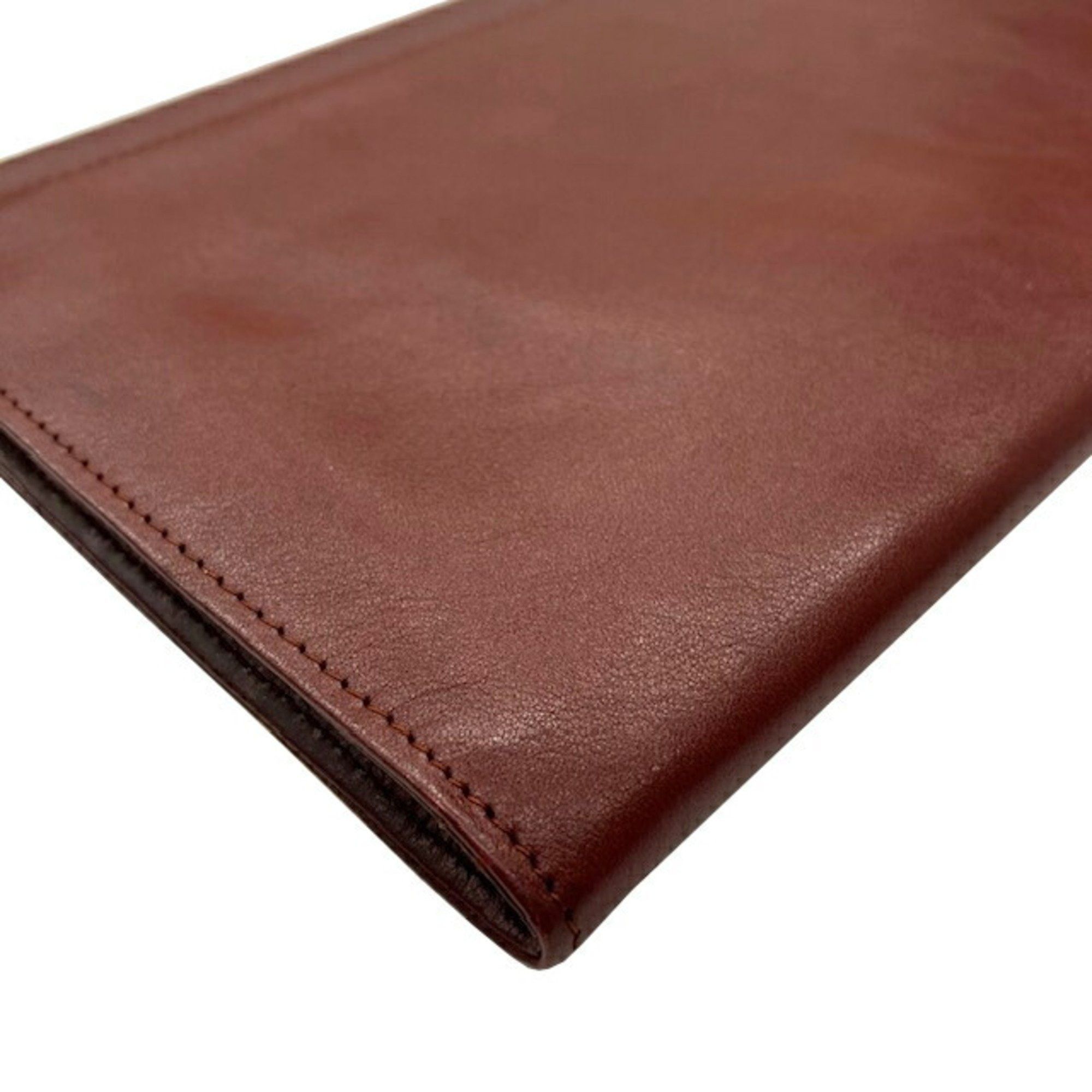 Cartier Cartier Must Line Clutch Bag Bordeaux Second for Women Size ONE SIZE - 8 Thumbnail