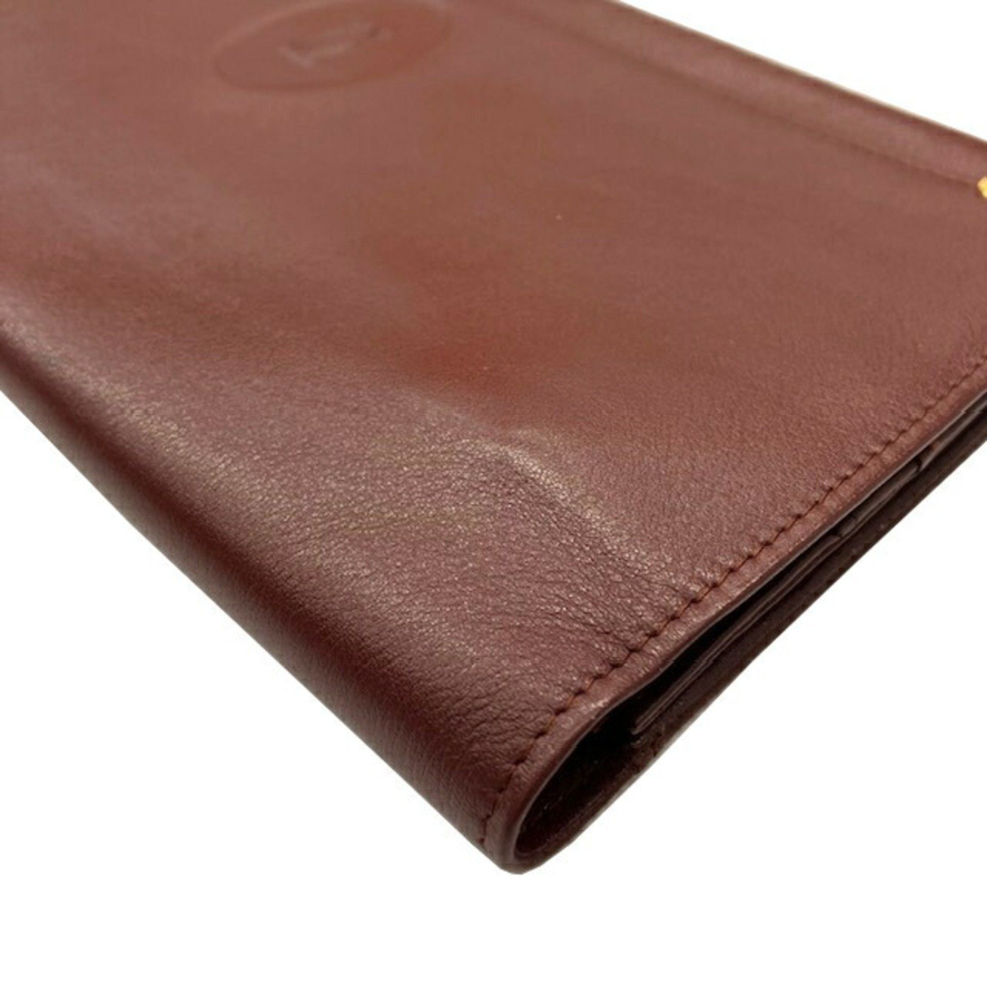 Cartier Cartier Must Line Clutch Bag Bordeaux Second for Women Size ONE SIZE - 5 Thumbnail