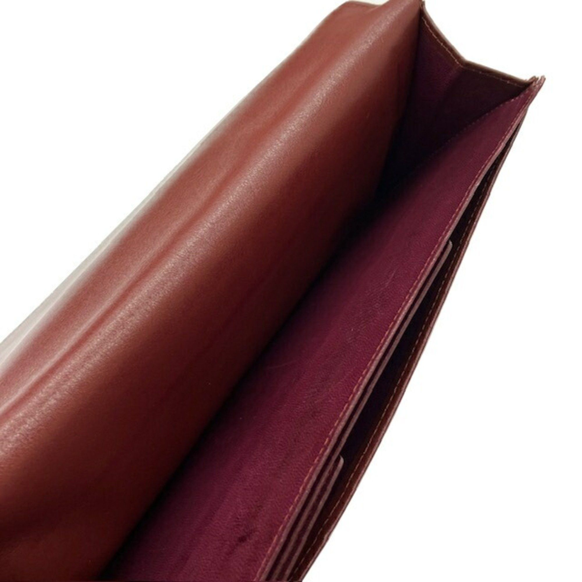 Cartier Cartier Must Line Clutch Bag Bordeaux Second for Women Size ONE SIZE - 15 Thumbnail