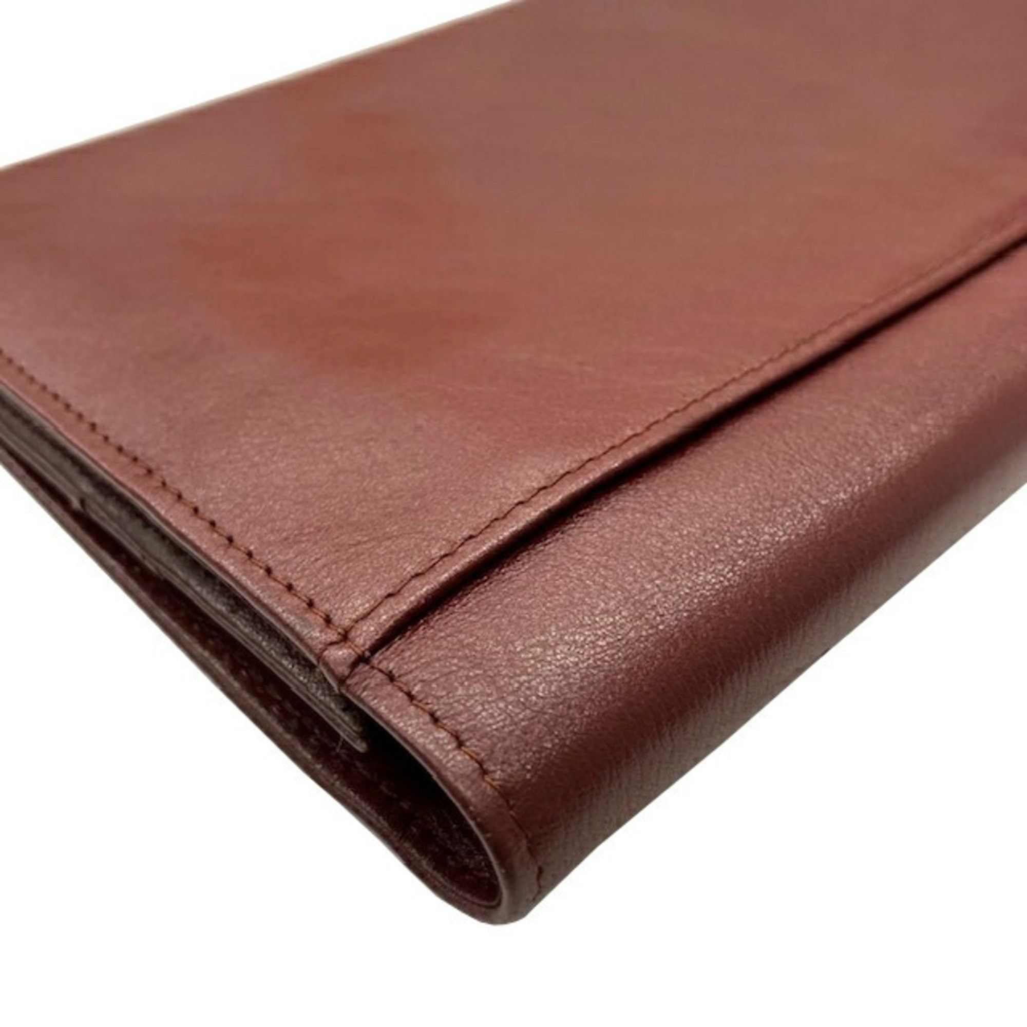 Cartier Cartier Must Line Clutch Bag Bordeaux Second for Women Size ONE SIZE - 10 Thumbnail