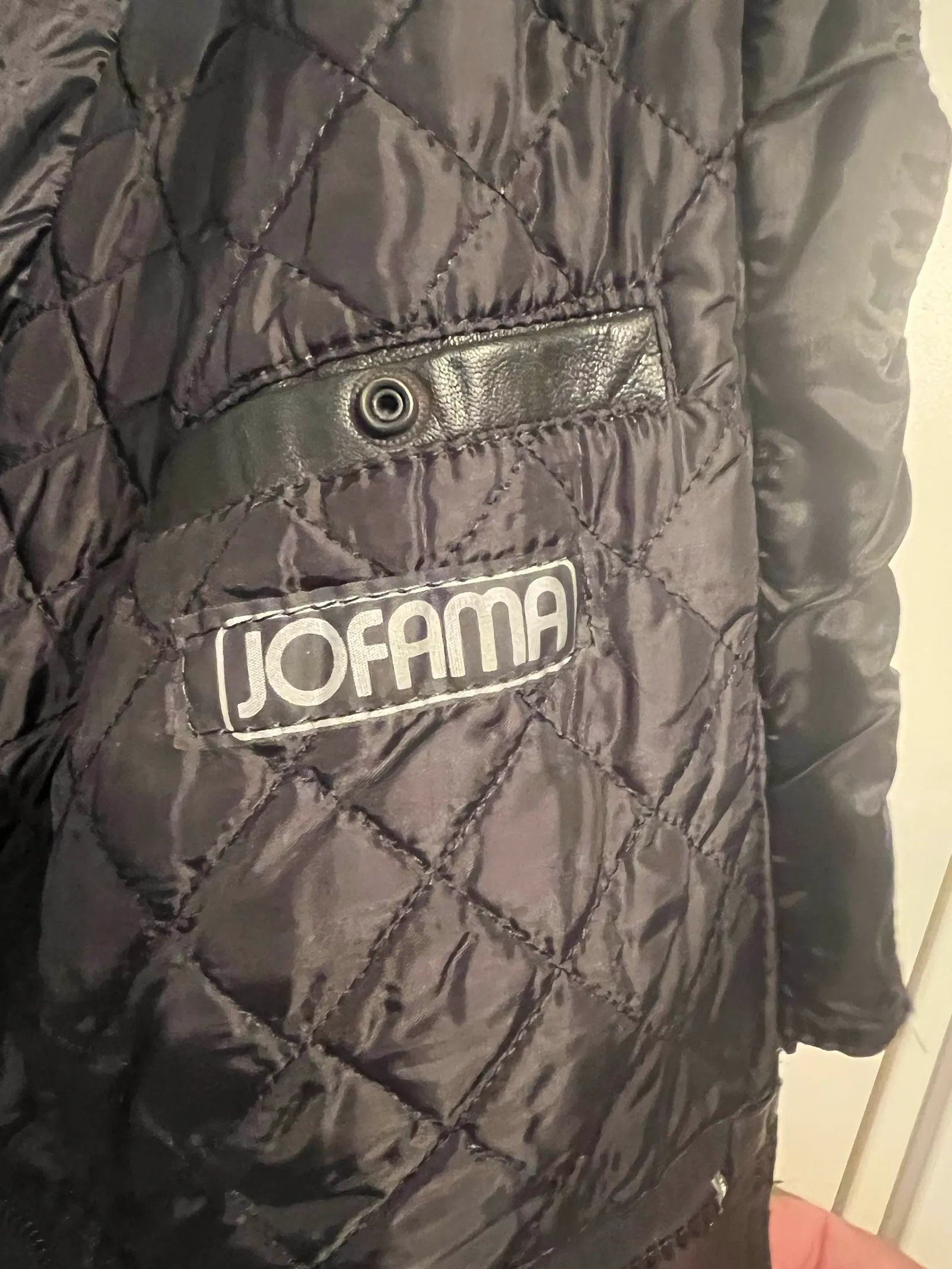 JOFAMA Jofama Leather Jacket Size S / US 4 / IT 40 - 2 Thumbnail