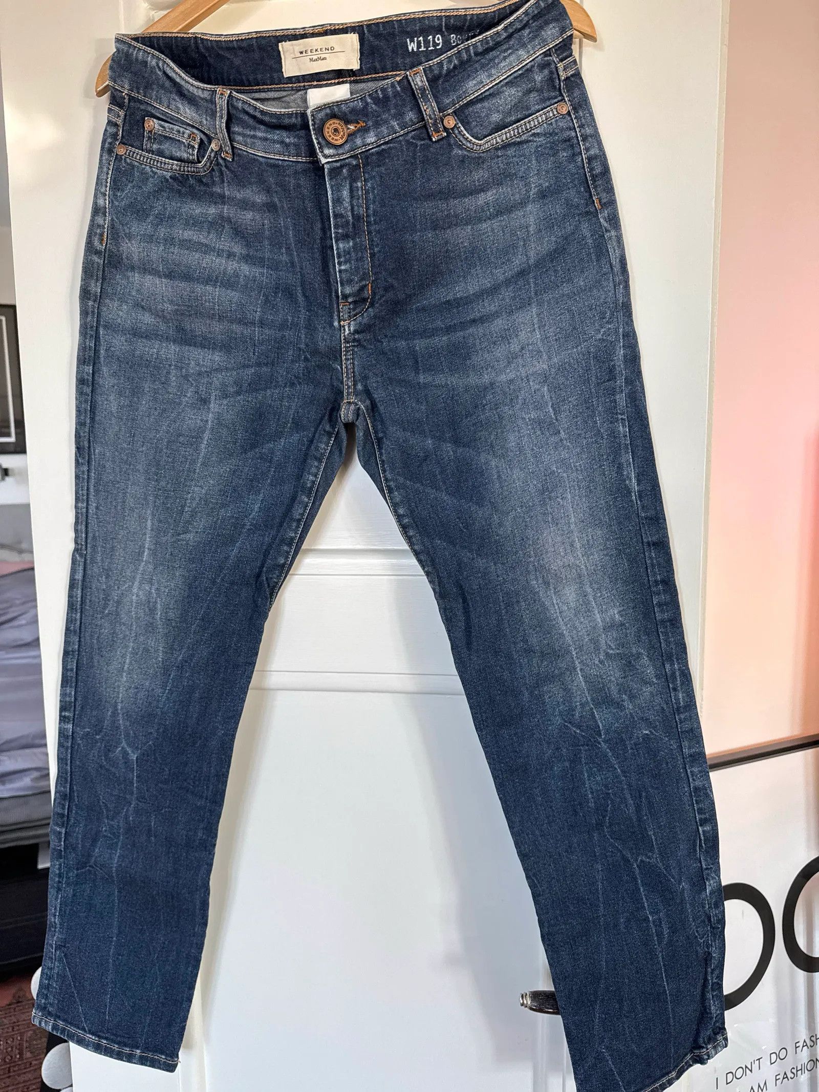 Max Mara MaxMara/Weekend W119 Boyfit Jeans Size 30" / US 8 / IT 44 - 2 Thumbnail