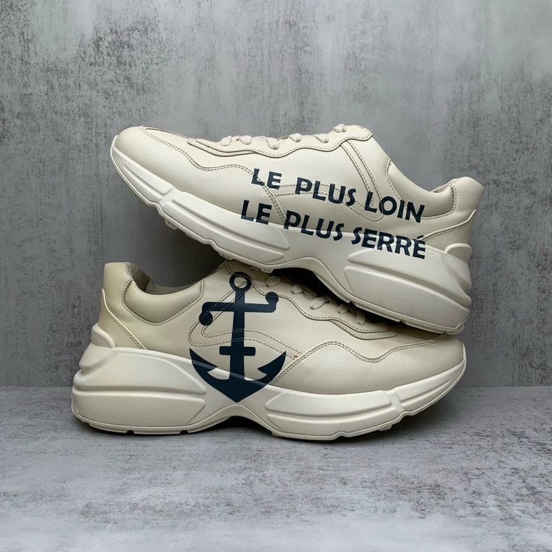 Gucci Gucci Anchor Dad Sneakers Size 41 Size US 7 / EU 40 - 2 Thumbnail