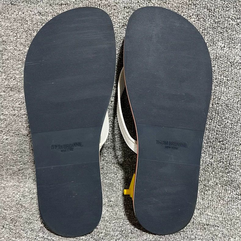 Thom Browne Thom Browne Flip Flop Sandals Size US 10 / EU 43 - 7 Thumbnail