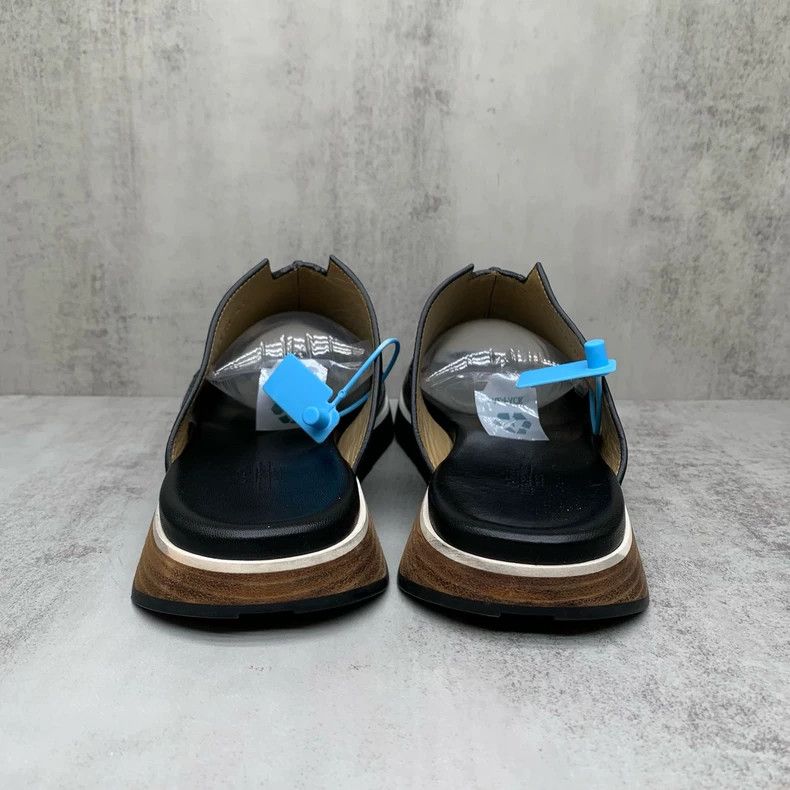 Hermes Hermes Men's Black Slip-On Sandals Size 41 Size US 9 / EU 42 - 5 Thumbnail