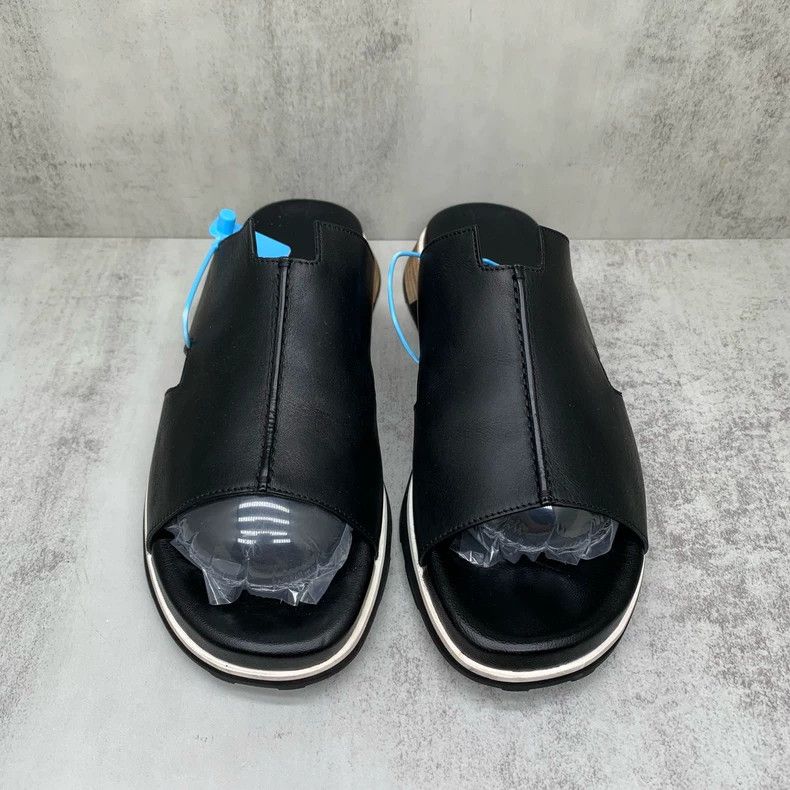 Hermes Hermes Men's Black Slip-On Sandals Size 41 Size US 9 / EU 42 - 4 Thumbnail