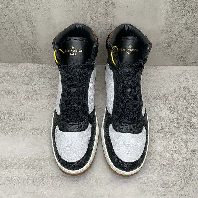 Louis Vuitton Louis Vuitton High Top Sneakers Size 8.5 Size US 8.5 / EU 41-42 - 4 Thumbnail
