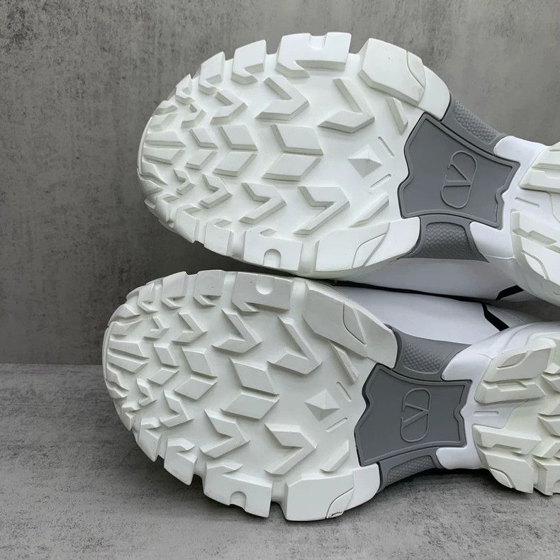 Valentino Valentino White Low-Top Running Shoes Size 43 Size US 10.5 / EU 43-44 - 8 Thumbnail