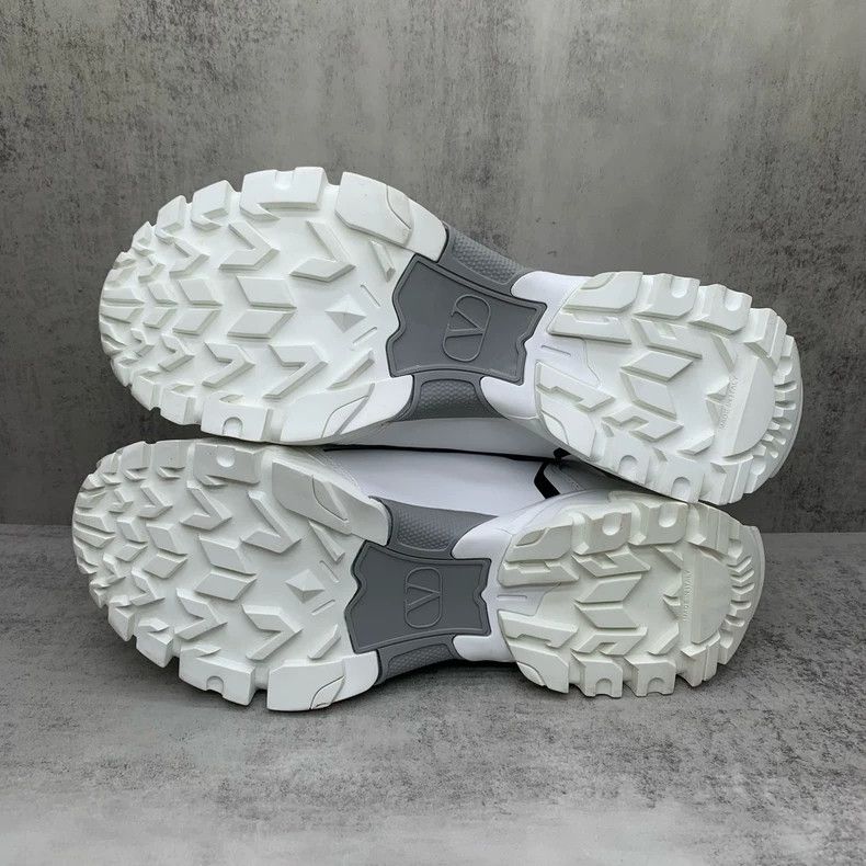 Valentino Valentino White Low-Top Running Shoes Size 43 Size US 10.5 / EU 43-44 - 7 Thumbnail