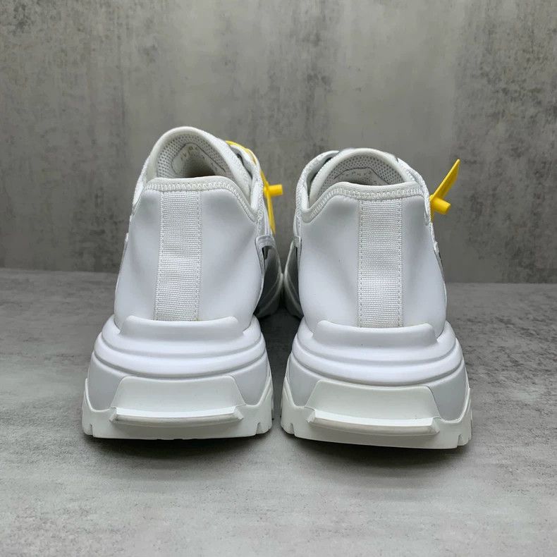 Valentino Valentino White Low-Top Running Shoes Size 43 Size US 10.5 / EU 43-44 - 5 Thumbnail