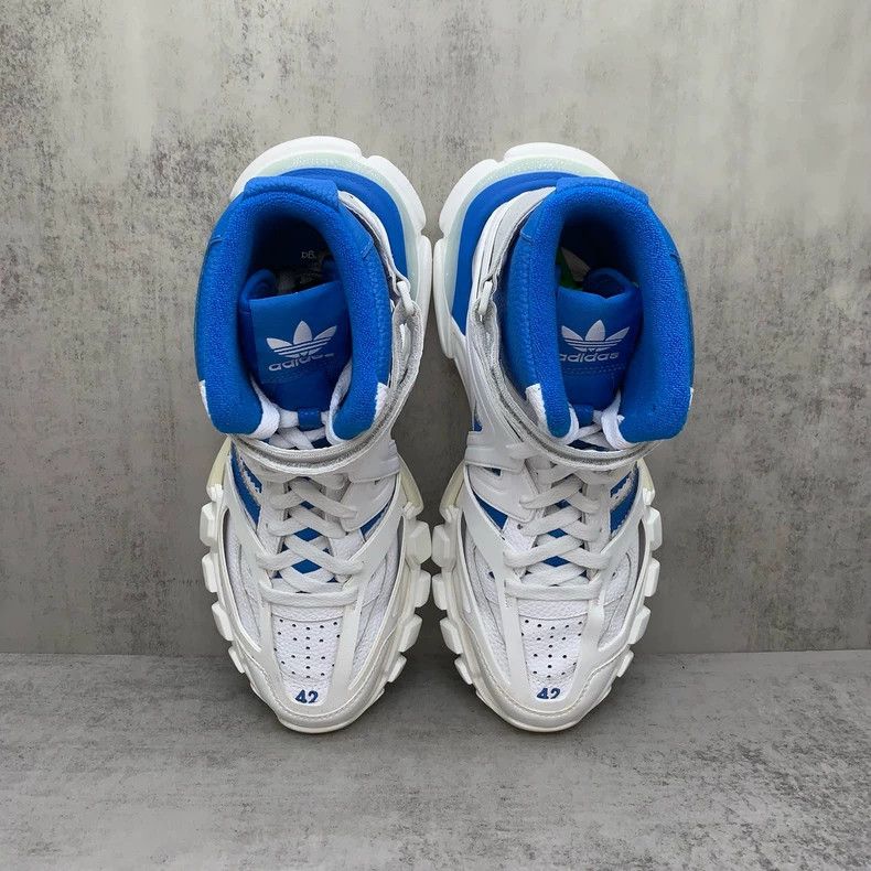 Balenciaga Adidas x Balenciaga High-Top Sneakers Size US 9 / EU 42 - 6 Thumbnail