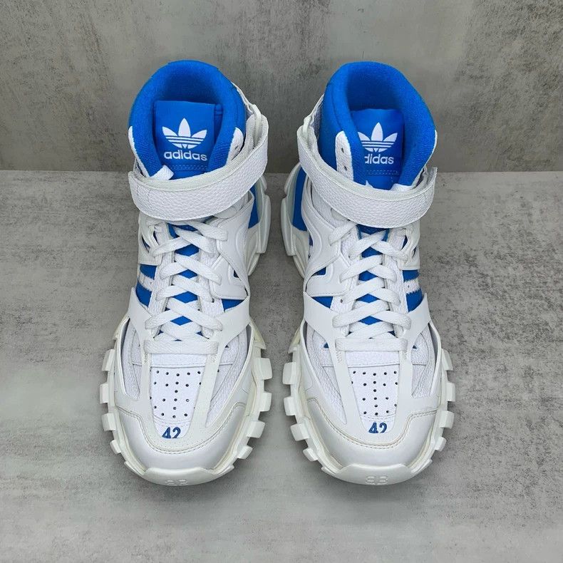Balenciaga Adidas x Balenciaga High-Top Sneakers Size US 9 / EU 42 - 4 Thumbnail