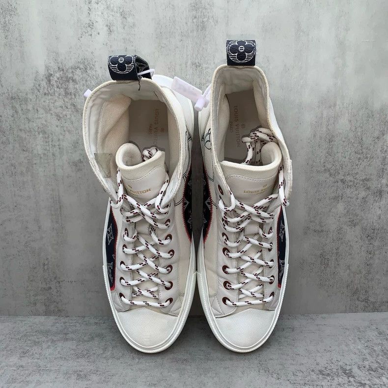 Louis Vuitton Louis Vuitton High-Top Sneakers Size 9 Size US 9 / EU 42 - 6 Thumbnail