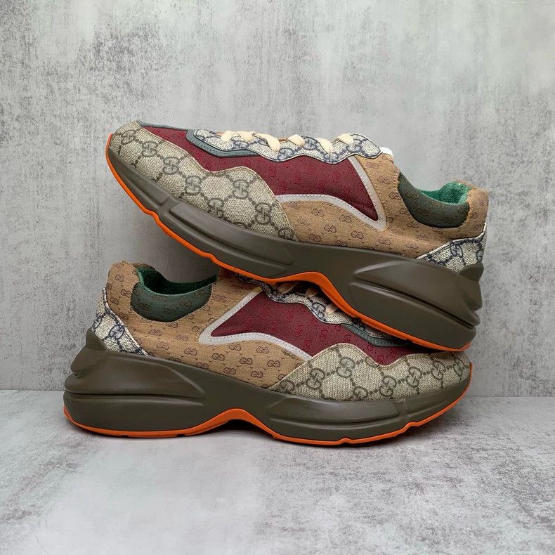Gucci Gucci Old Fashioned Colorful Dad Sneakers Size US 9.5 / EU 42-43 - 2 Thumbnail