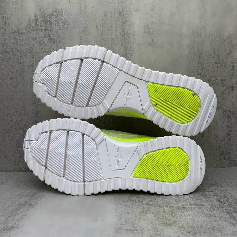 Louis Vuitton LV VNR Fluorescent Green Sports Shoes Size 7 Size US 7 / EU 40 - 7 Thumbnail